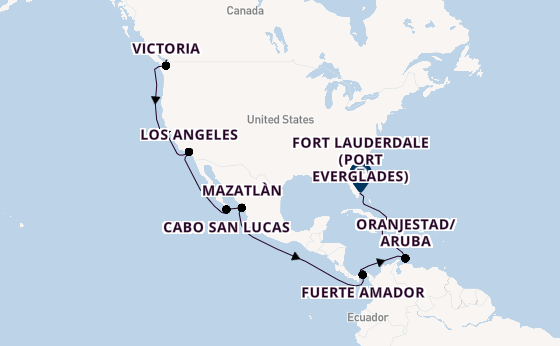Mexican Riviera from Vancouver, Canada with the Star Princess