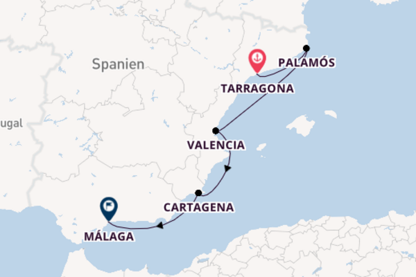 Faszinierende Kreuzfahrt über Tarragona ab Tarragona