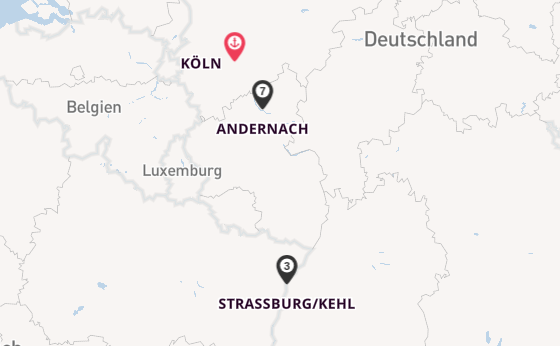 Rhein ab Köln, Deutschland auf der RHEIN SYMPHONIE