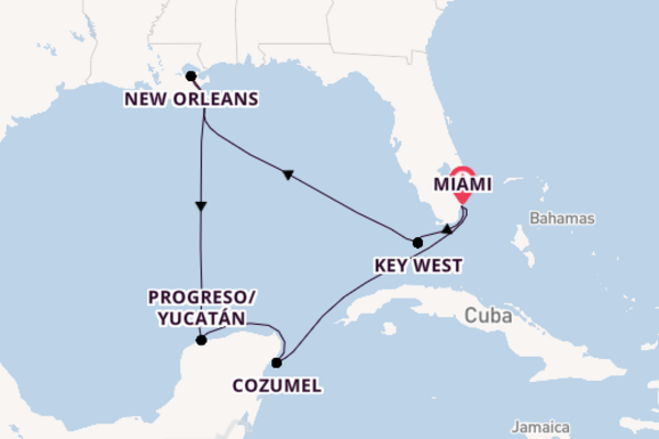 Cruise met Explora Journeys naar het sfeervolle Miami