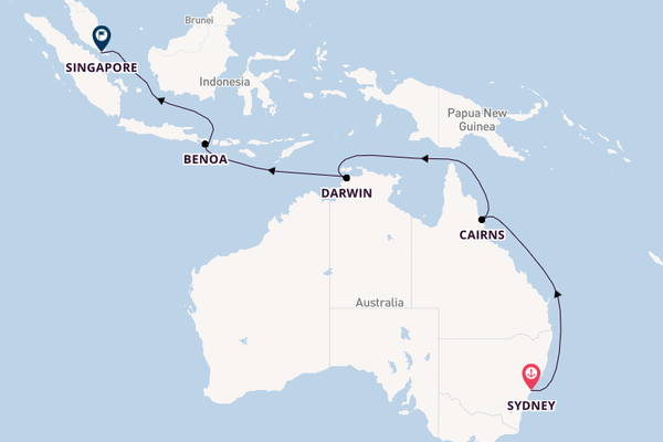 Exclusive Balcony Savings - Sydney to Singapore