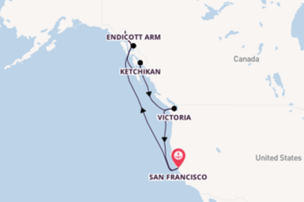 Expedition with Princess Cruises from San Francisco