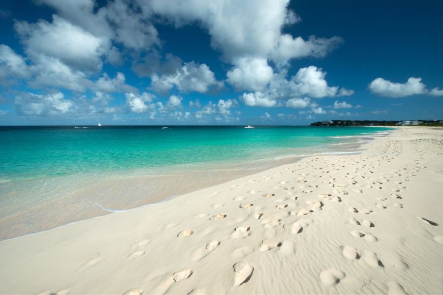 Oostelijke Caraïben vanaf Marigot, St. Maarten, Nederlandse Antillen met de Le Ponant