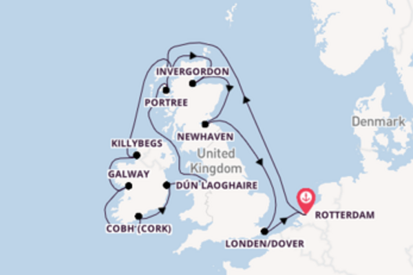 Cruise met Holland America Line naar Liverpool