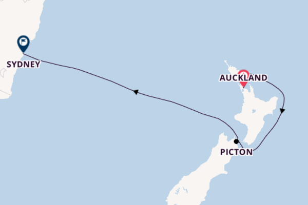 Cruise with Princess Cruises from Auckland