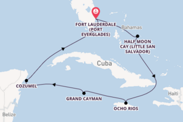 8 day journey from Fort Lauderdale