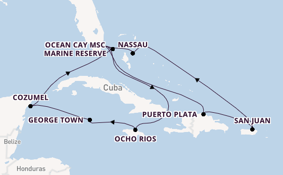 Cruise Waypoints