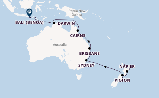 Australië en Nieuw-Zeeland vanaf Auckland, Nieuw-Zeeland met de Seven Seas Explorer