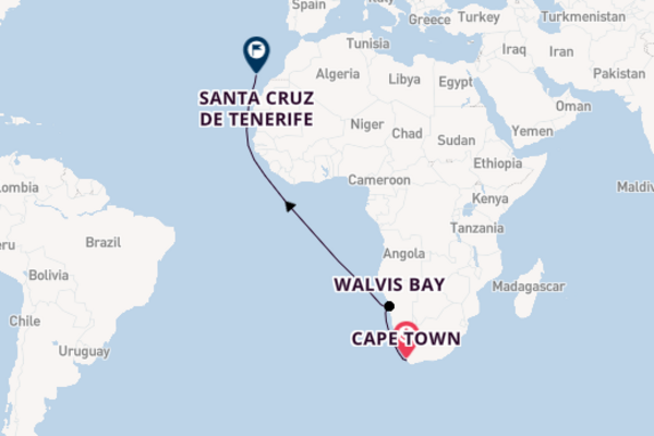 Cape Town to Tenerife