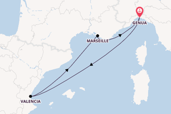 Valencia ontdekken met het MSC Seaside