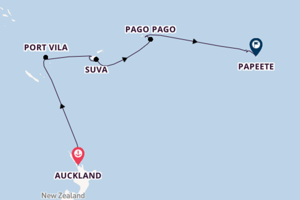 Bewonder Port Vila met Regent Seven Seas Cruises