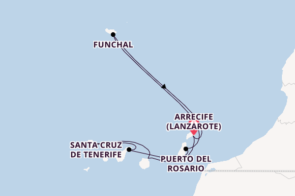 MSC Fantasia - Kanaren Inselhopping & Lanzarote‑Relax