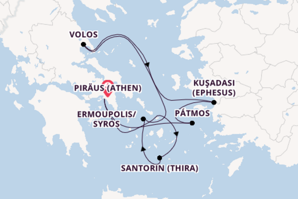 Traumhafte Reise nach Piräus (Athen)