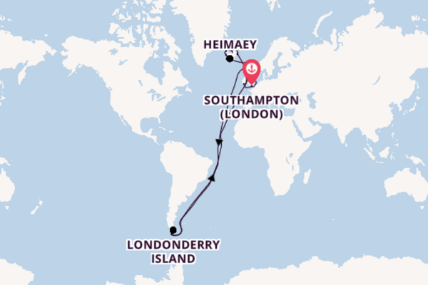 Transatlantic & Repositioning from Southampton (London), England, United Kingdom with the Seven Seas Voyager