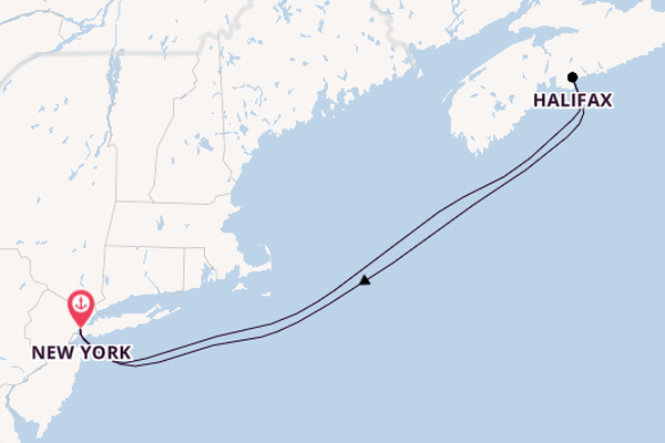 Amerikaanse Oostkust vanaf New York, Verenigde Staten met de Carnival Venezia