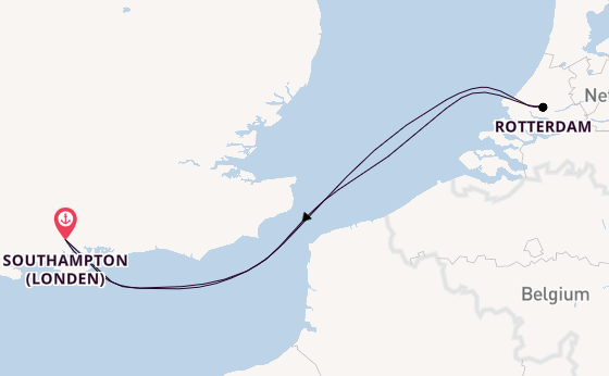 Engeland vanaf Southampton (Londen), Engeland met de Disney Dream