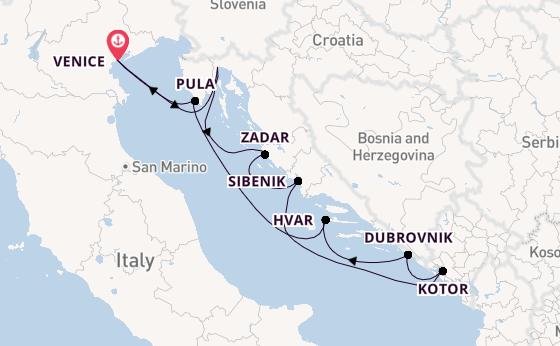 Eastern Mediterranean from United Kingdom with the Azamara Journey