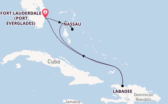 Caribbean from Australia with the Adventure of the Seas