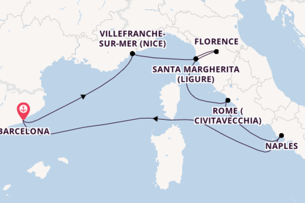 Delightful journey from Barcelona with Celebrity Cruises