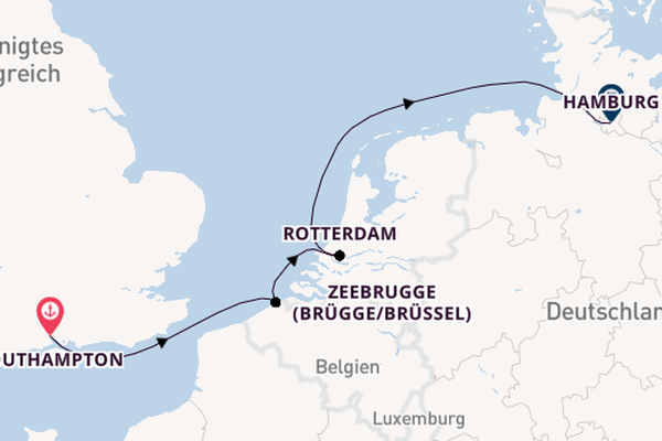 Queen Anne - London & die Perlen der Nordsee