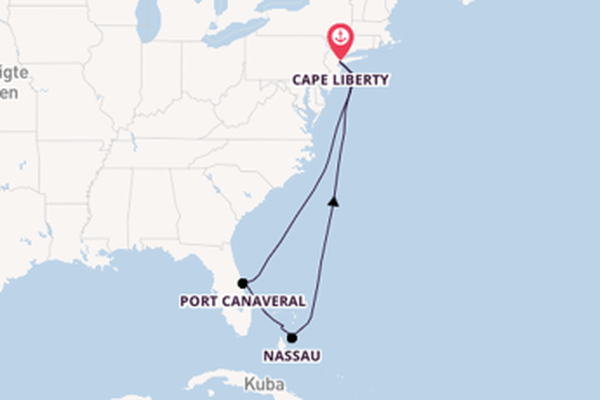 Entdecken Sie Port Canaveral ab Cape Liberty