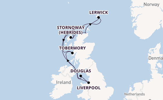 Trip with Ambassador Cruise Line from Belfast