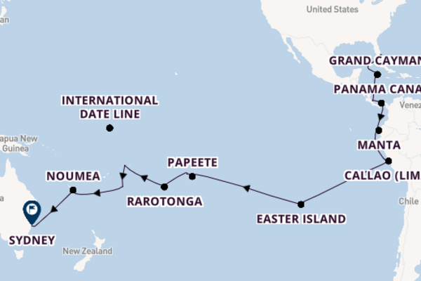 Luxury South America, French Polynesia & South Pacific Grand Voyage