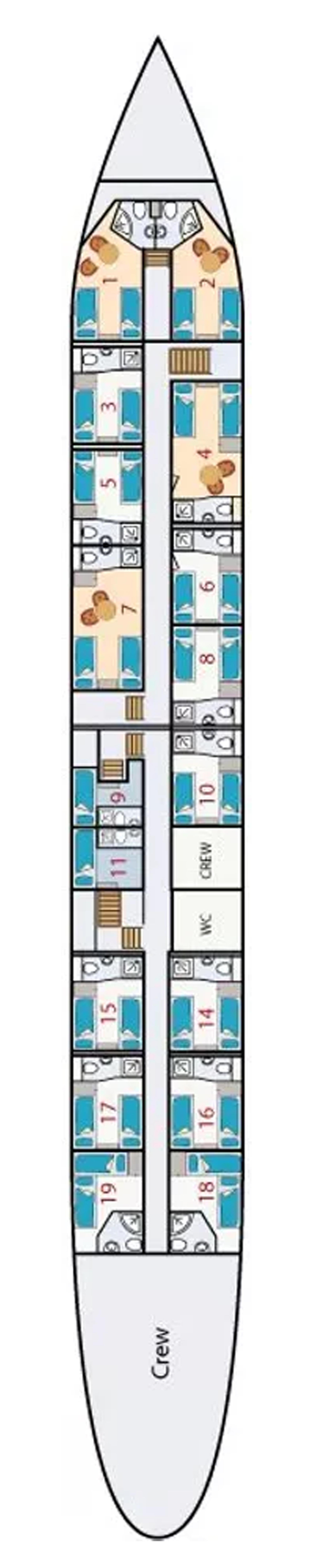 deck plan