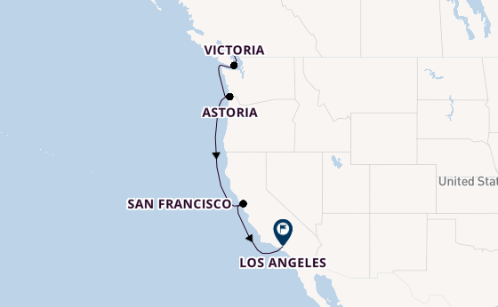 Amerikaanse Westkust vanaf Vancouver, Canada met de Norwegian Encore