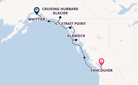 Alaska & West Canada from Vancouver, Canada with the Seven Seas Explorer