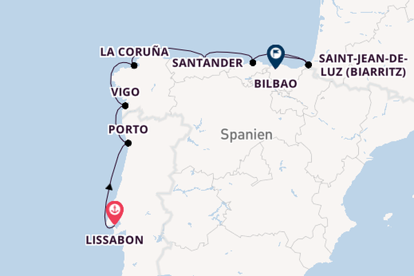 Portugal ab Lissabon, Portugal auf der Marina
