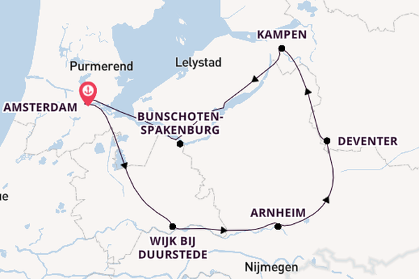 8 Tage Europa Kreuzfahrt