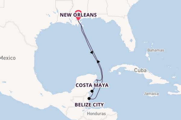 Cruise met Royal Caribbean naar Costa Maya