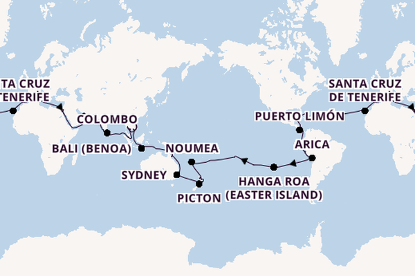  MSC 2028 WORLD CRUISE
