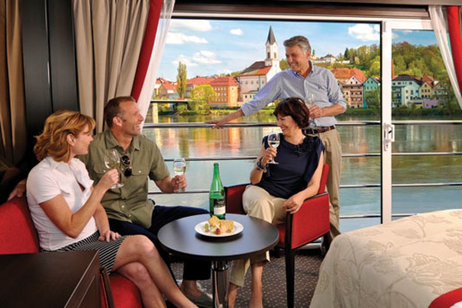 Danube River, Europe from Vilshofen, Germany with the Avalon Expression