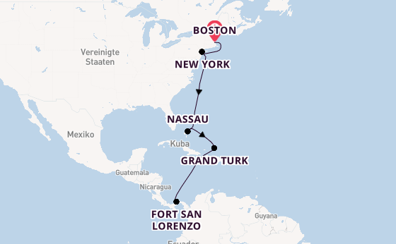 USA Ostküste ab Boston, USA auf der HANSEATIC inspiration