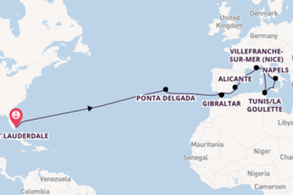 Geniet van het aantrekkelijke Gibraltar met Holland America Line