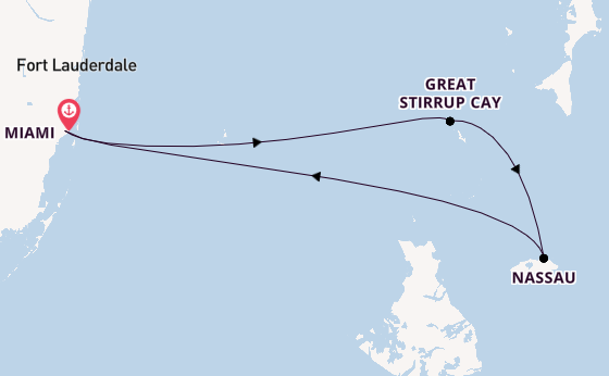 Karibik ab Miami auf der Norwegian Viva