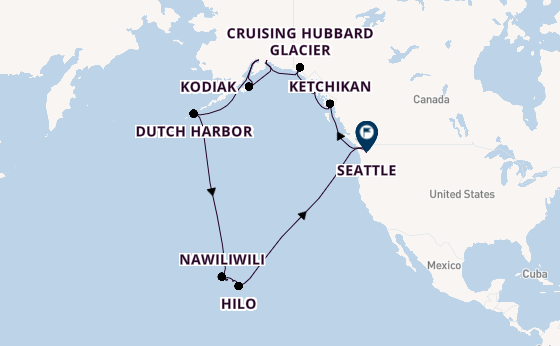 Alaska & West Canada from Vancouver, Canada with the Noordam