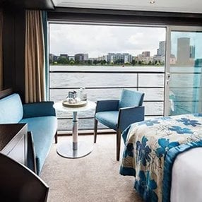 Come aboard the Avalon Vista and discover one of 6 cabin categories on a total of 4 decks that can accommodate 166 passengers. Choose your dream cabin and feel at home on board the Avalon Vista!
