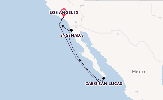 Desert Lights to Ocean Delights: Vegas, LA & Cabo Adventure