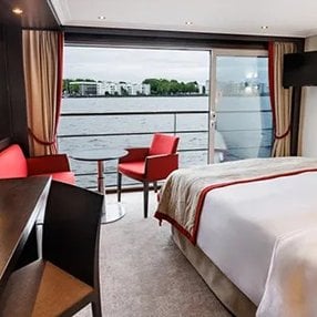 Come aboard the Avalon Panorama and discover one of 6 cabin categories on a total of 4 decks that can accommodate 166 passengers. Choose your dream cabin and feel at home on board the Avalon Panorama!