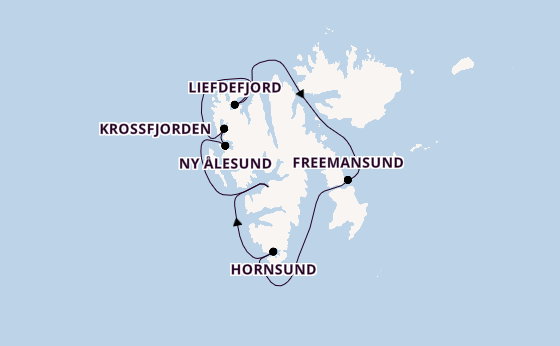 Norwegen ab Longyearbyen, Norwegen auf der MS Fram