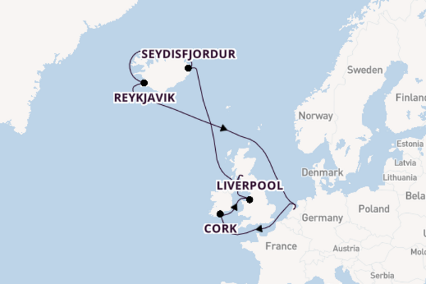Ultimate Iceland & Ireland Cruise