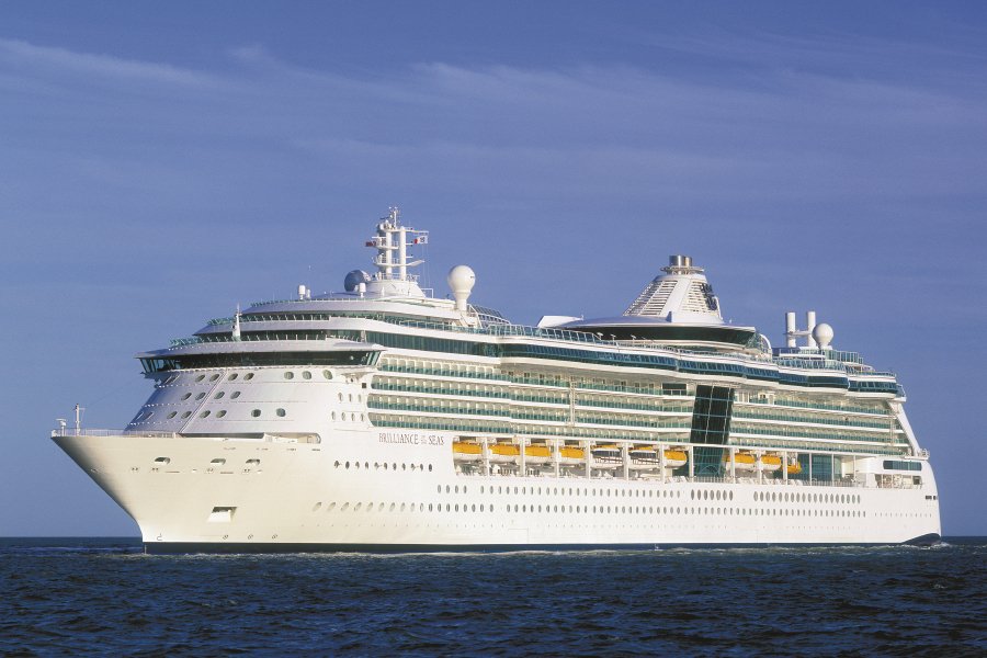 at sea