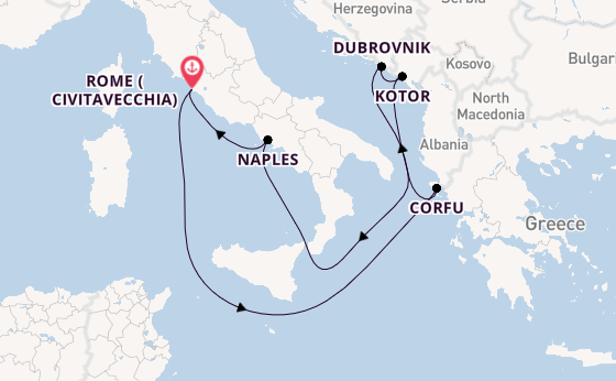 Luxury Adriatic Explorer with Rome Stay