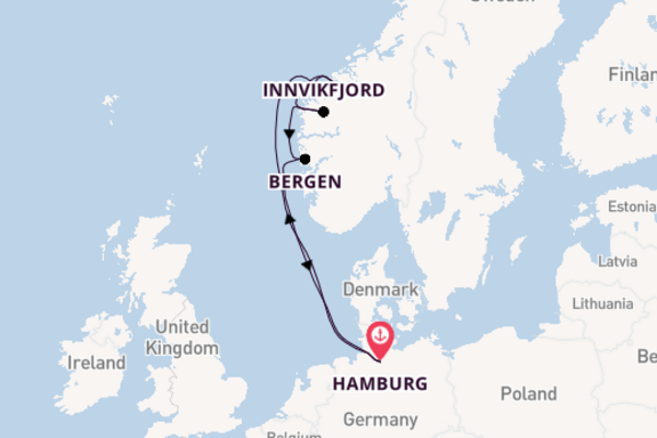 Delightful expedition from Hamburg with Cunard