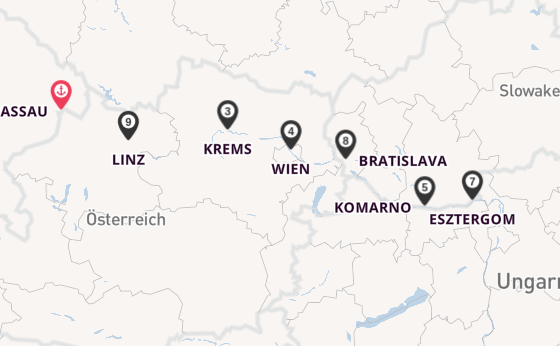 Donau ab Passau auf der Adora