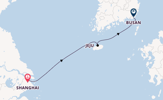 East Asia from Shanghai, China with the Costa Serena