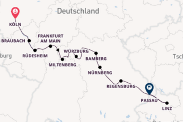 Großartige Reise über Bamberg in 11 Tagen